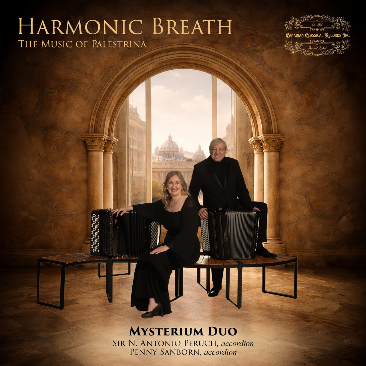 Mysterium Duo - Harmonic Breath, The Music of Palestrina (DIGITAL DOWNLOAD)